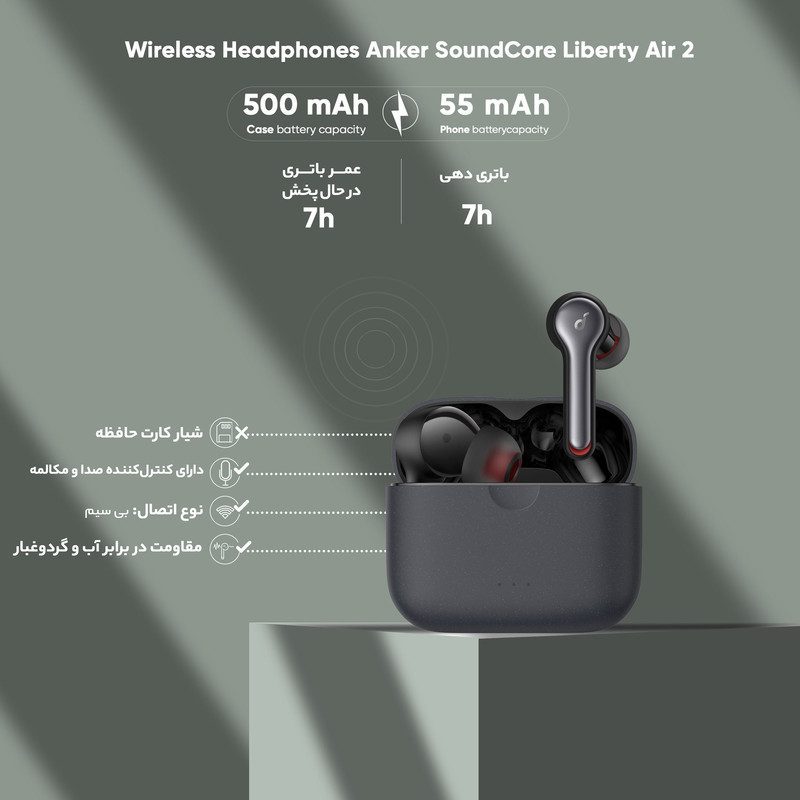 بلوتوثی آنکر مدل Liberty Air2 7